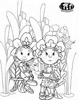 coloriage fifi et ses floramis flora